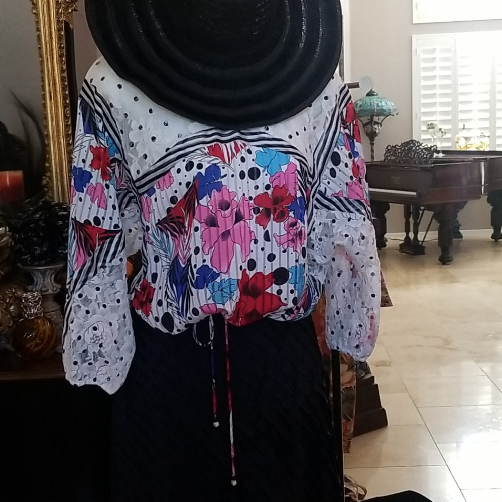 Vintage Treasure Diane Freis Gorgette Top